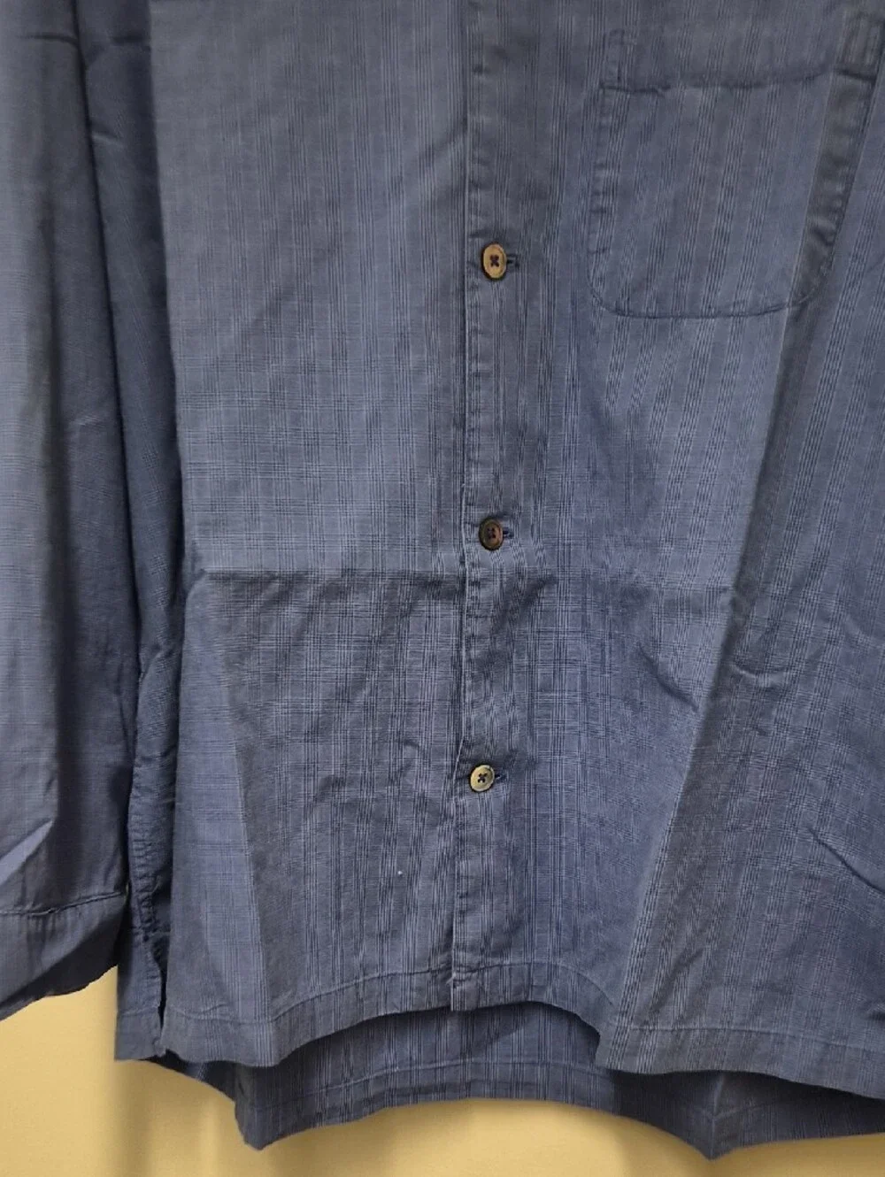 Banana Republic Men's Slate Blue Lightweight Button-Up Jacket Size L